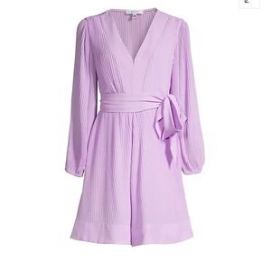 MILLY lilac fit and flare dress NWOT